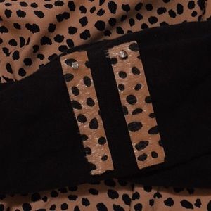 cheetah print earrings